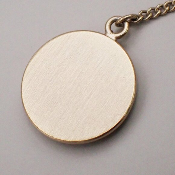 CHANEL CC Watch Motif Imitation Pearl Chain Pendant Necklace 07C Gold - Picture 6 of 10